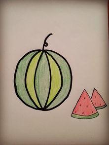 吃瓜图如何画,趣味解读生活点滴